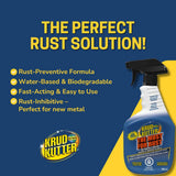 Rust Remover Spray & Inhibitor, Water-Based, Biodegradable, 946-mL