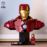 Marvel Iron Man MK4 Bust - 76327, 436-pcs, Ages 18+