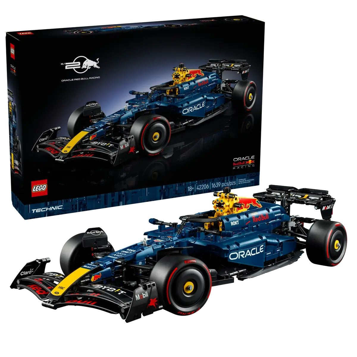 Technic Oracle Red Bull Racing RB20 F1 Car - 42206, 1639-pcs, Ages 18+