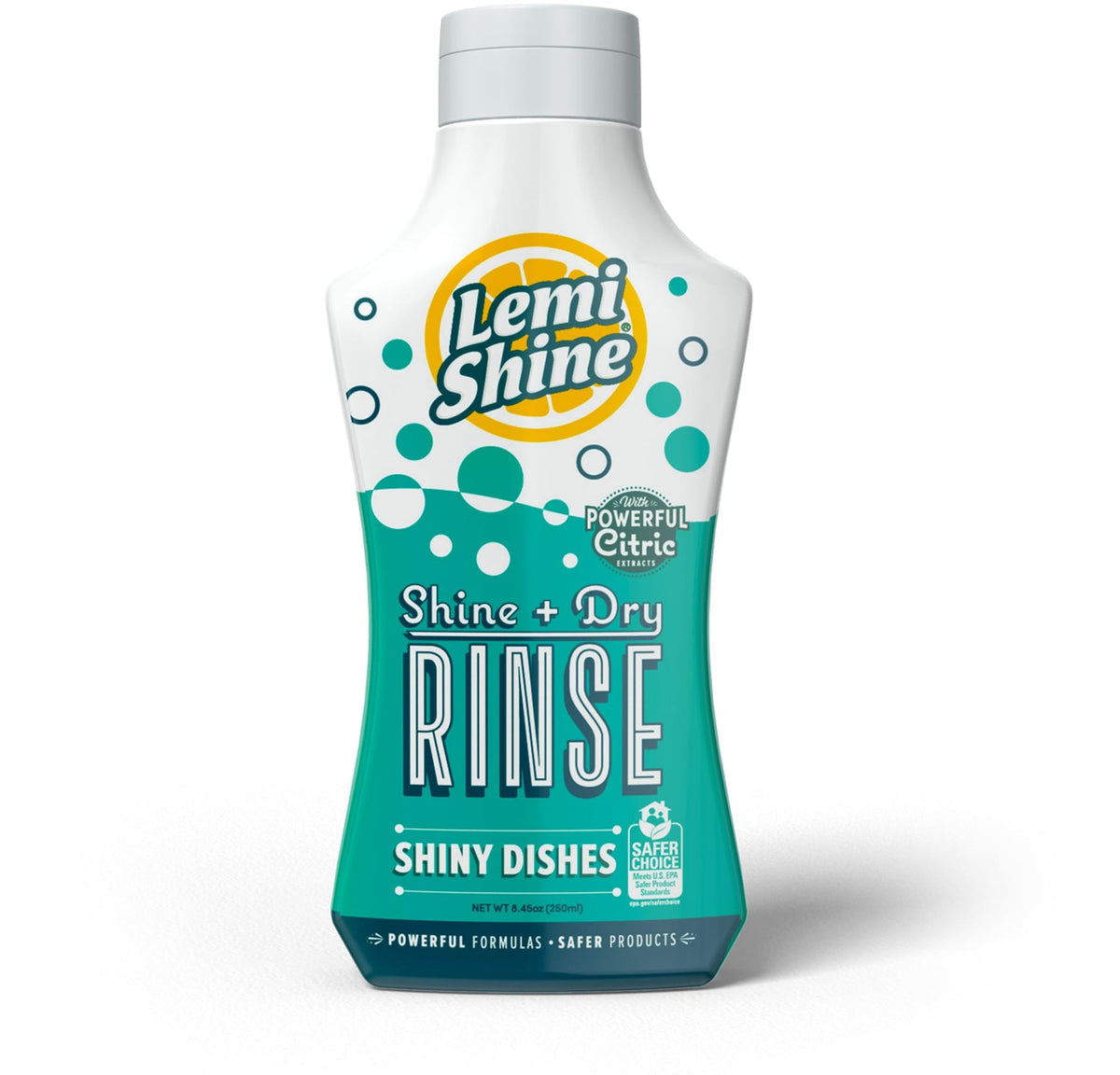 Liquid Rinse Aid, Citrus Scent, 250-mL