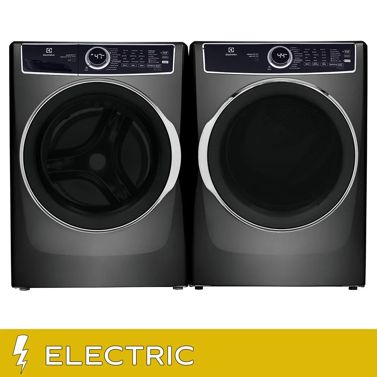LG Laundry Bundle 5.8 cu ft. Front Load Washer and 7.8 cu ft. Electric Ventless Dryer