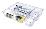 Clear Organization Bin Set, 25-pc