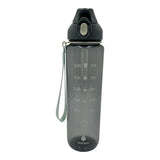 Manna Timex Motivational Water Bottle with Wrist Strap, 34-oz, Assorted Colours