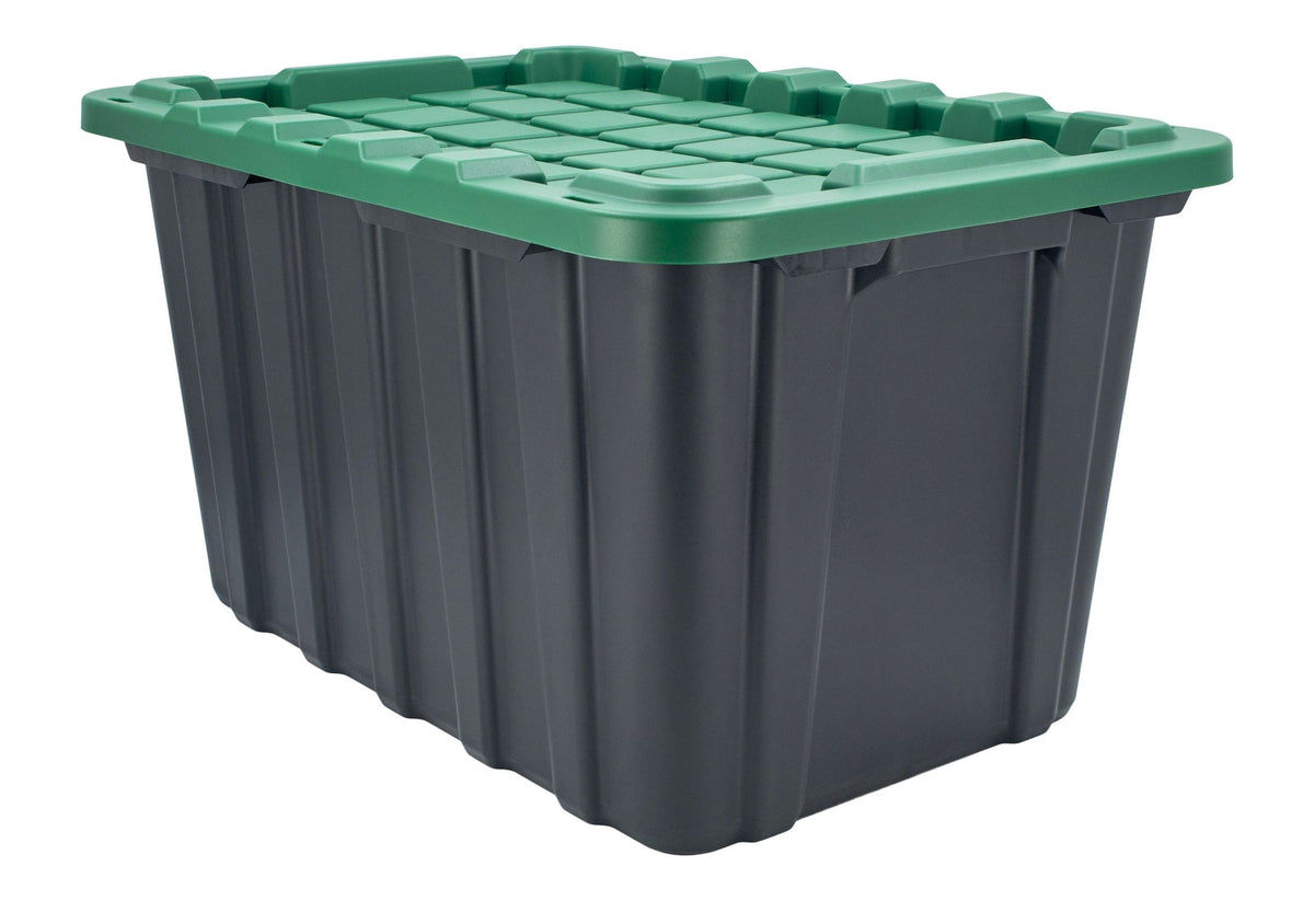 102-L Heavy-Duty Green/Black Tote