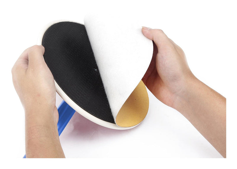 220-Grit Fine Hook & Loop Sandpaper Discs For Random Orbital Sander, 9-in, 10-pc S7671
