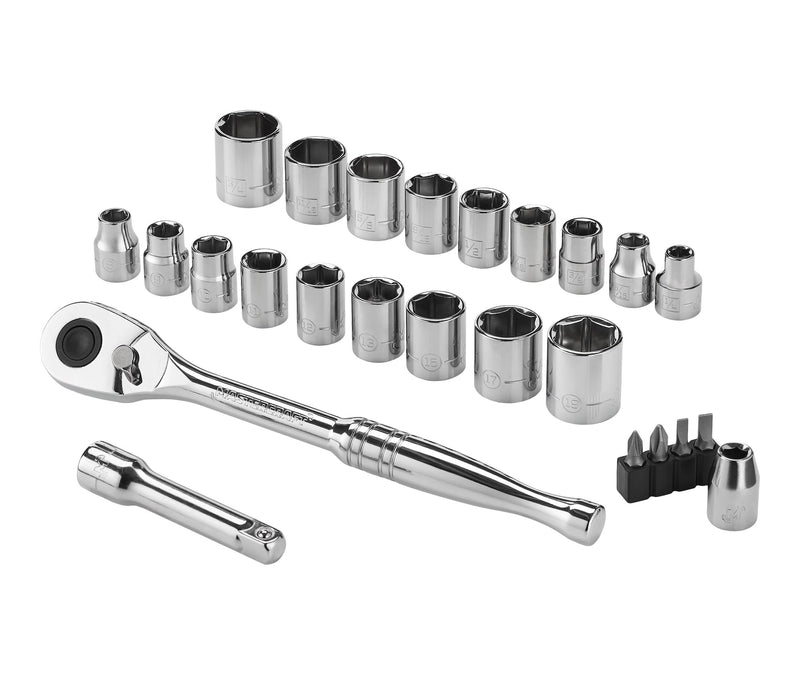 25 Piece 3/8" Drive Socket Set T8627