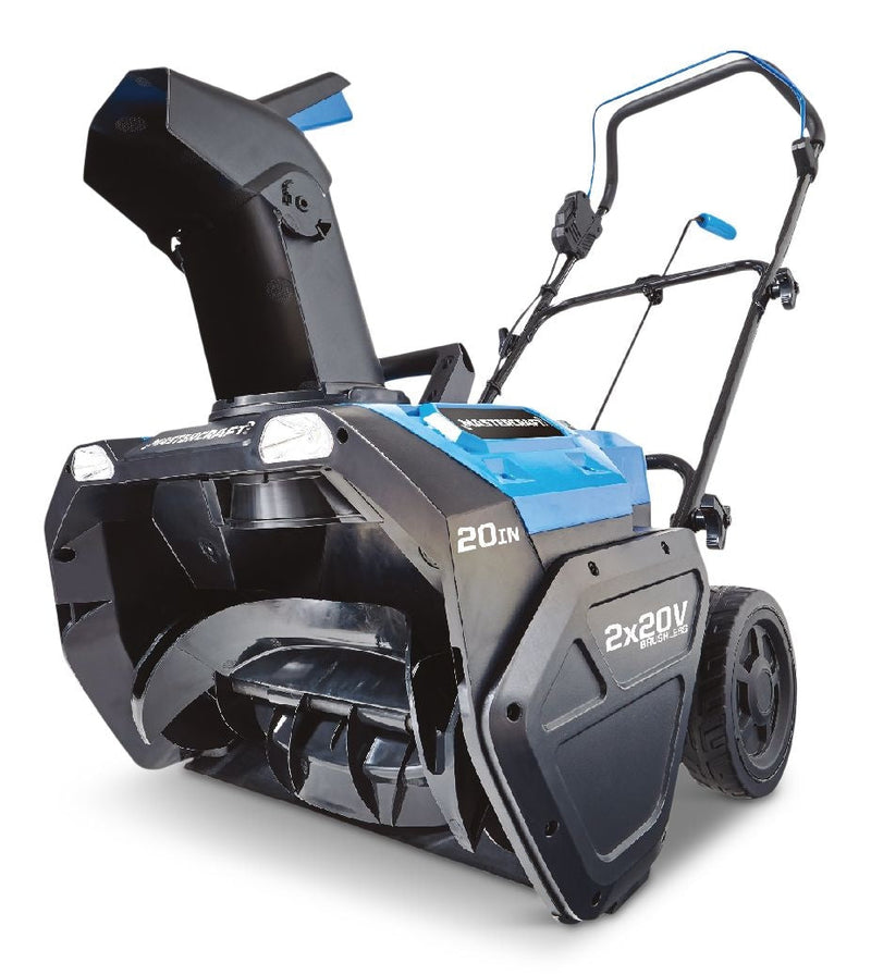 2x20V Single Stage Cordless Snowblower with 5.0Ah Battery, 20-in K1472