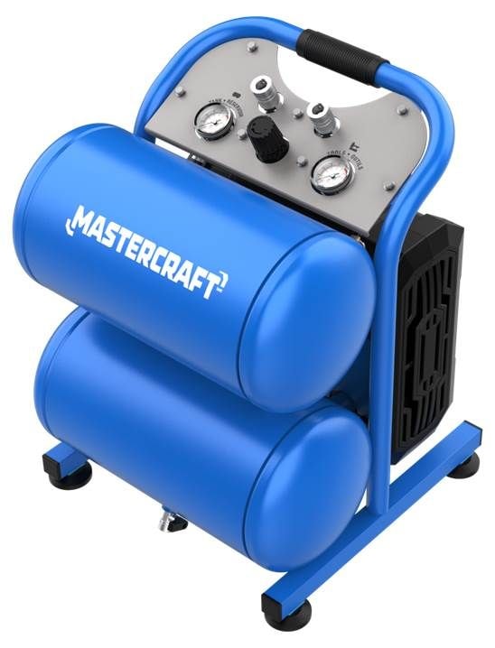5-Gallon Air Compressor with Control Panel, 175 PSI, 1.5 HP