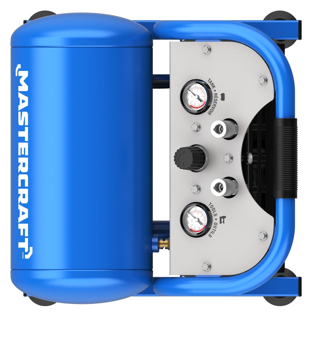 5-Gallon Air Compressor with Control Panel, 175 PSI, 1.5 HP