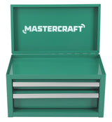 Mini Toolbox with 2 Drawers, Emerald
