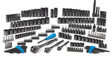 Socket Set, 229-pc, SAE / Metric, CRV, Black Steel Finish
