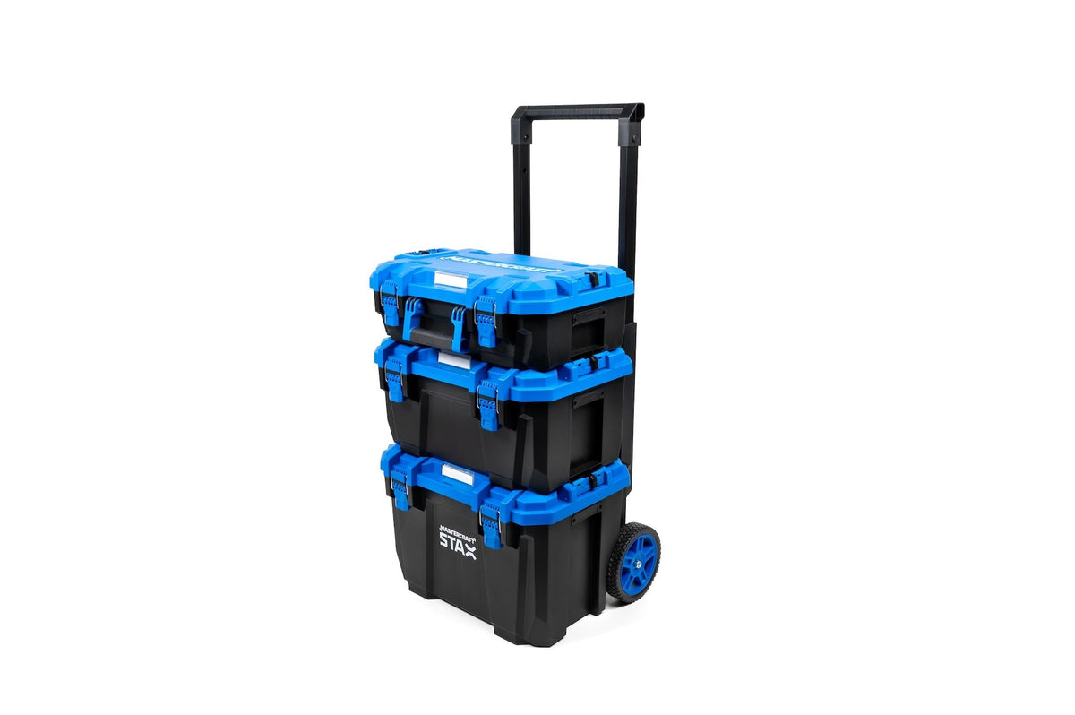 Stax Tool Storage Set with Auto-Locking Mechanism, 3-pc