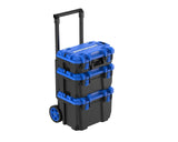 Stax Tool Storage Set with Auto-Locking Mechanism, 3-pc