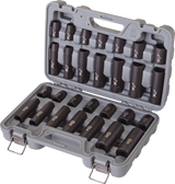 MAXIMUM 1/2-in Drive Professional Grade Impact Socket Set, 28-pc, CRMO