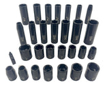 MAXIMUM 1/2-in Drive Professional Grade Impact Socket Set, 28-pc, CRMO