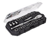 MAXIMUM 21 Piece 1/2" Drive Metric Socket Set