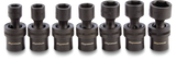 MAXIMUM 3/8-in Drive Swivel Impact Socket Set, 7-pc, SAE, CRMO