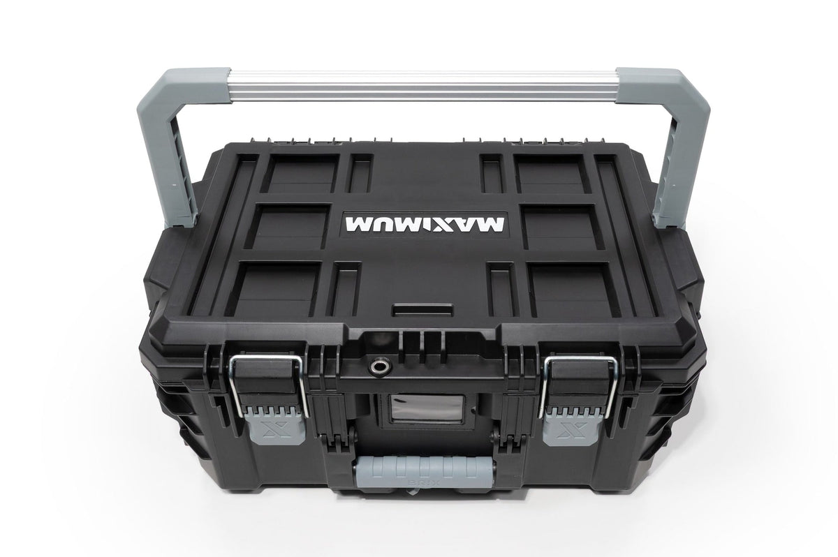 MAXIMUM Brix Modular Portable Medium Toolbox/Tool Storage, IP65, 23x16x11-in