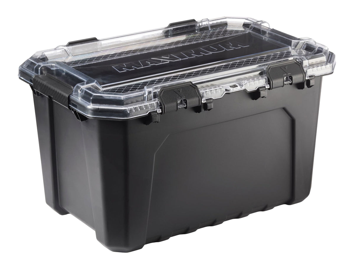 MAXIMUM Pro Duty Storage Box with Secure Closure, 75.7-L