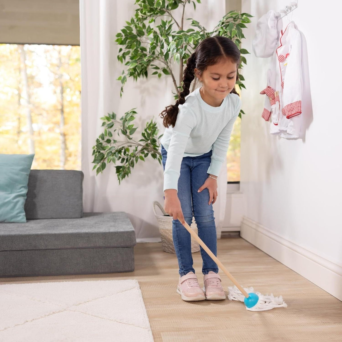 Housekeeping Playset for Ages 3+, 6-pc