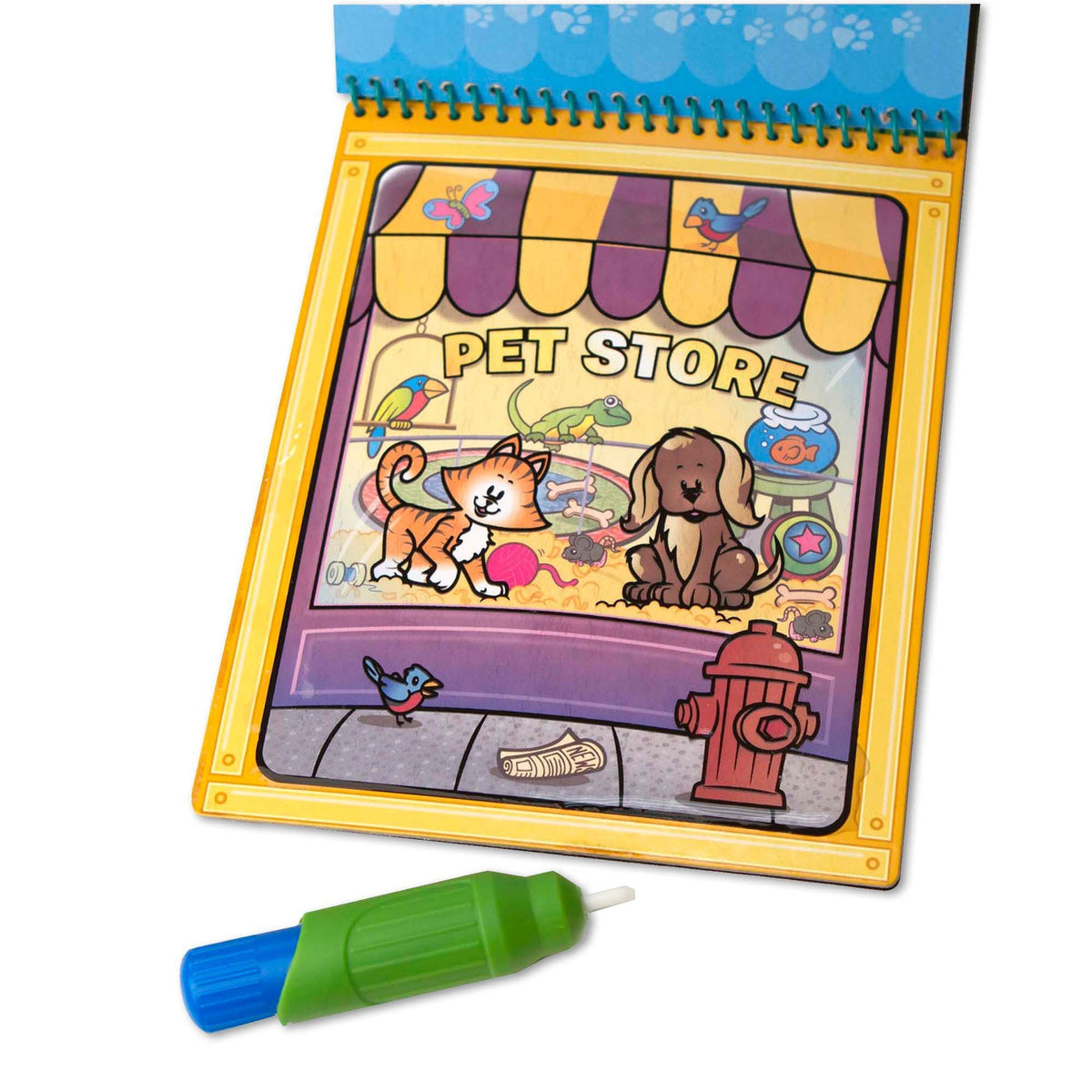 On the Go Water Wow! Reusable Water-Reveal Activity Pad - Animals