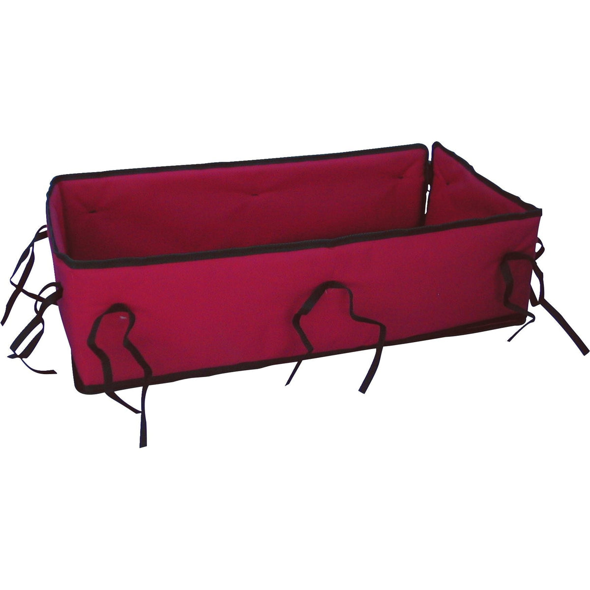 Industries All-Season Foam Padded Seat Cushion & Side Pads For Convertible Wagon Sleigh/Sled, Red