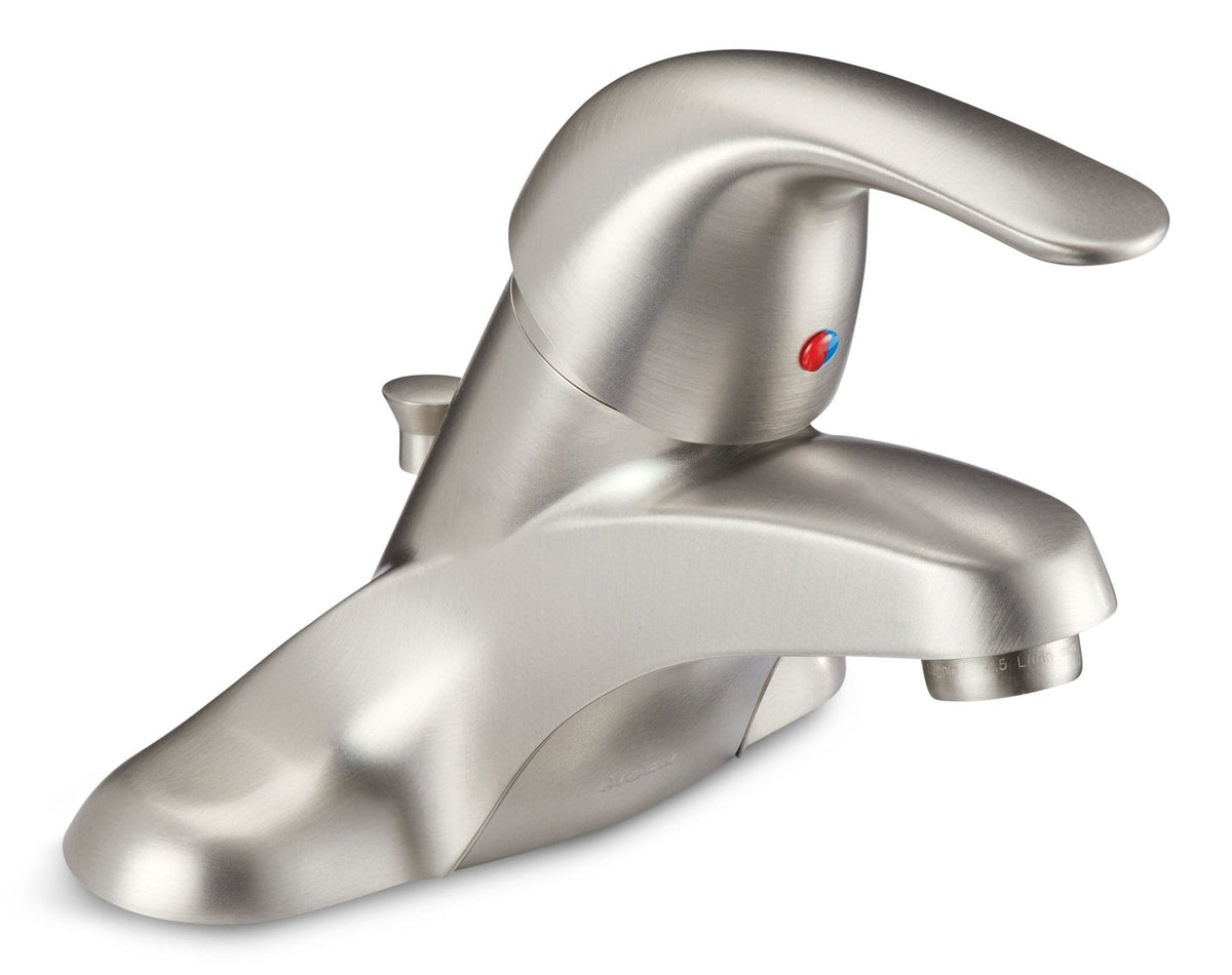 Adler Single Handle Bathroom Faucet, Spot-resistant Brushed Nickel