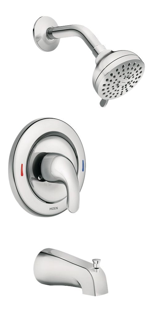 Adler Single Handle Tub Shower with Posi-Temp, Chrome D5681