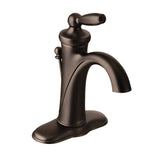 Brantford Single Handle High Arc Single Hole Bathroom Sink Faucet, WaterSense Certified, Oil Rubbed Bronze