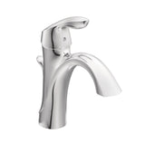 Eva Single Handle High Arc Single Hole Bathroom Sink Faucet, WaterSense Certified, Chrome