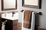 Voss Double Handle High Arc Single Hole Bathroom Sink Faucet, WaterSense Certified, Oil Rubbed Bronze