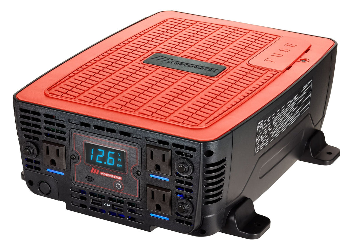 Power Inverter, 3000W, Includes Battery Cables