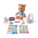 Potty Time with Bean 11-in Plush Teddy Bear with Play Toilet & Accessories, Ages 18 Months to 3+