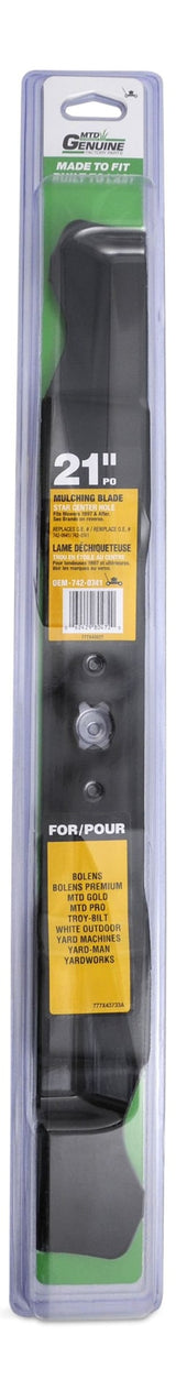 Mulch Lawn Mower Replacement Blade, 21-in
