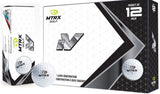 iV Golf Balls, Yellow, 12-pk