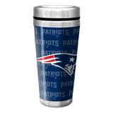 Insulated Stainless Steel Travel Mug For Football Fans/Collectors, 16-oz