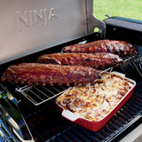 Ninja FlexFlame Upgrades Expandable Stainless Steel Roast & Smoke Rack