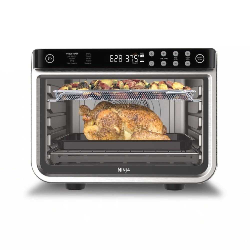 Ninja XL Pro Digital Convection Air Fryer Toaster Oven, with 10 Functions, Stainless Steel