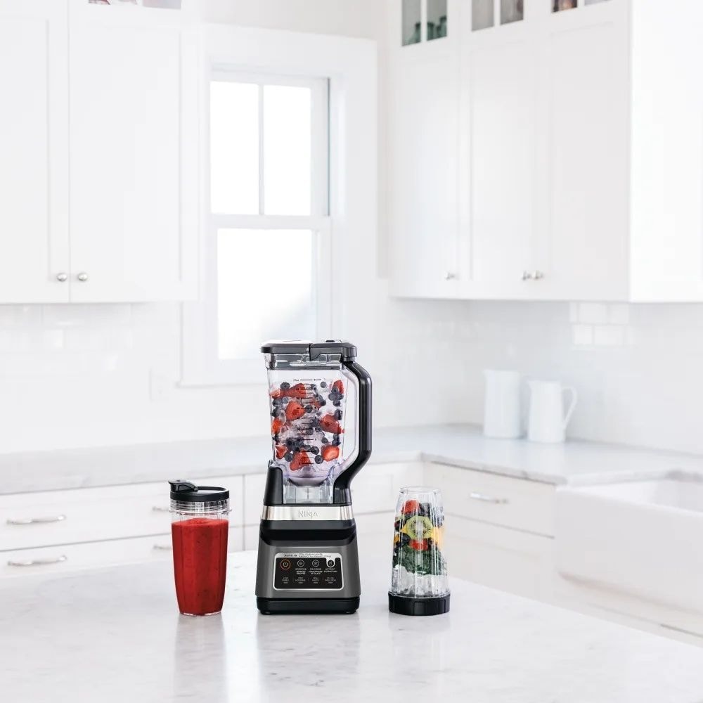 Ninja Professional Plus Blender DUO with 3 Pre-Set Auto IQ Programs, Stainless Steel, 1400W