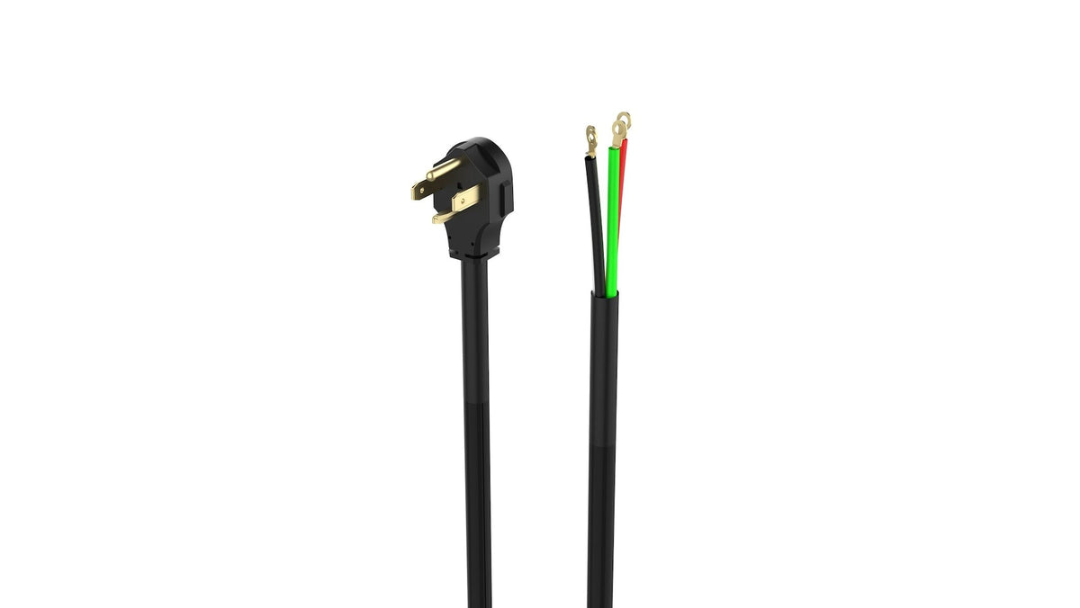 4-ft 10-in 30-Amp 4-Wire Dryer Power Cord, Black