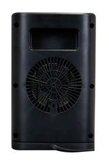 Digital Electric Personal Ceramic Heater with Remote, 1500W, Black