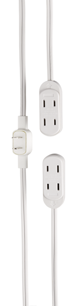 Dual 6-ft Cords with Flat Plug