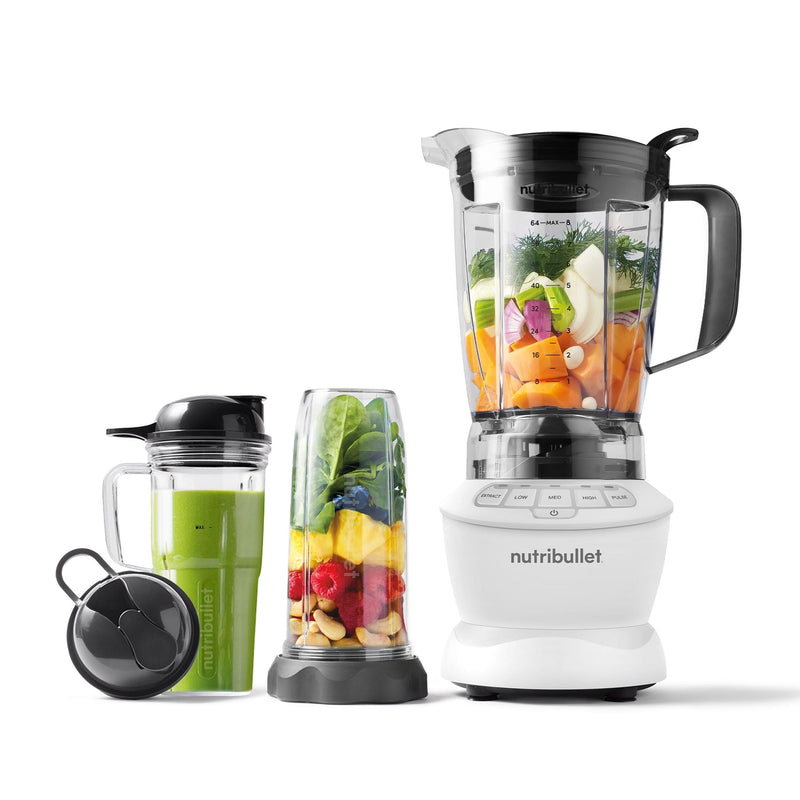 Full Sized & Single Serve Blender Combo, Includes 64-oz Pitcher & Accessories, 1200W C4023