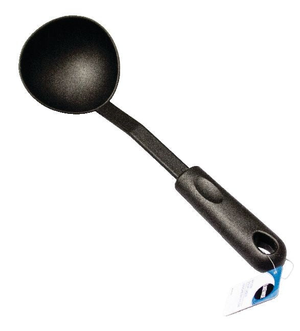 Nylon Soup Ladle, Black