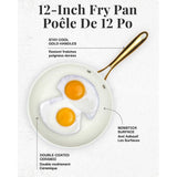 OB Steel Natural Collection Nonstick Fry Pan, Dishwasher-safe, 12-in