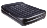 Outbound Queen Double-High Inflatable Air Mattress/Airbed with Built-In 120V Pump & Pillow