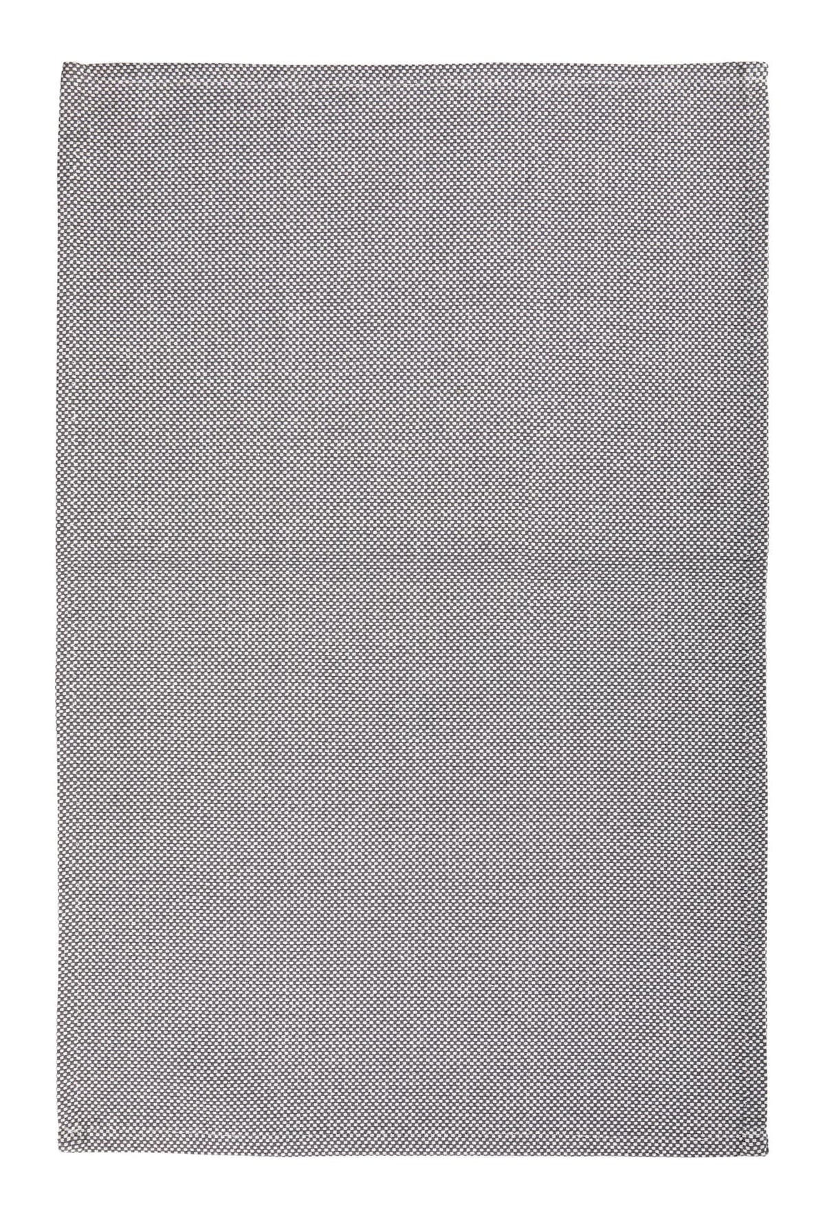 All-Purpose Cotton Kitchen Towels, Grey, 4-pk