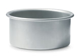 Professional Uncoated Aluminum Round Cake Pan, 6-in