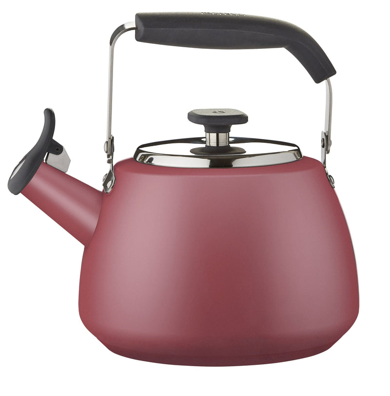 Stainless Steel Stovetop Kettle, 1.9-L, Red Z3960