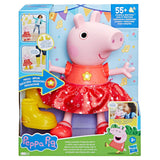Peppa’s Muddy Puddles Party Singing and Dancing Doll, French, Ages 3+